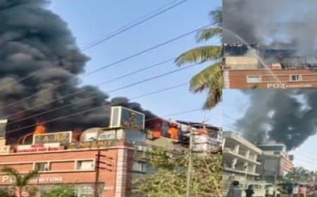 अब भुवनेश्वर के नाइट क्लब में लगी भीषण आग... मचा हड़कंप