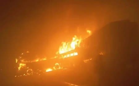 यूपी में कोहरे का कहर...हादसों में 16 की मौत... छह लोग जिंदा जले