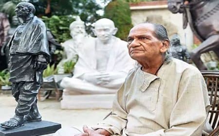 दु:खद... स्टैच्यू ऑफ यूनिटी बनाने वाले मूर्तिकार पद्मश्री राम सुतार का निधन