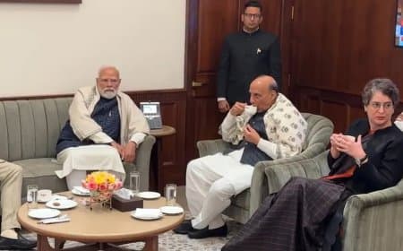 चाय पर चर्चा की सामने आई सियासी तस्वीर