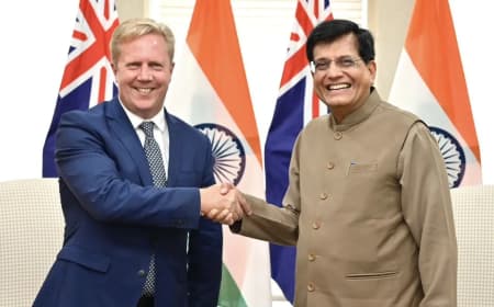 भारत-न्यूजीलैंड मुक्त व्यापार समझौता : भारतीय एक्सपोर्ट और युवाओं के लिए खुलेंगे तरक्की के द्वार