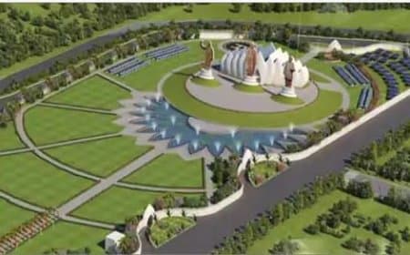 'राष्ट्र प्रेरणा स्थल' का किया उद्घाटन; परिवारवाद और राजनीतिक छुआछूत पर साधा निशाना पीएम मोदी ने