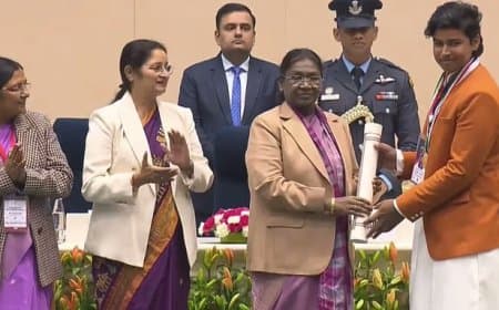 20 बच्चों को वीर बाल पुरस्कार ... वैभव सूर्यवंशी को राष्ट्रपति मुर्मू ने नवाजा