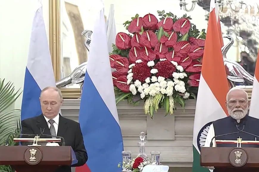 भारत-रूस शिखर सम्मेलन 2025: मोदी-पुतिन की बैठक में न्यूक्लियर, आतंकवाद और यूक्रेन शांति पर बड़ी सहमति