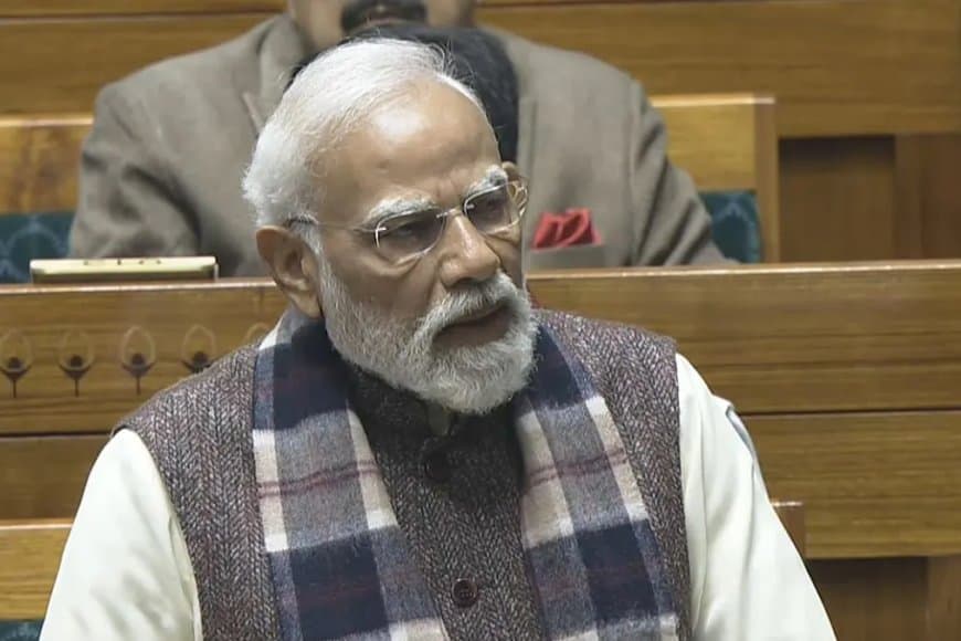 पीएम बोले- कांग्रेस ने वंदे मातरम के किए टुकड़े- मुस्लिम लीग के सामने घुटने टेके 