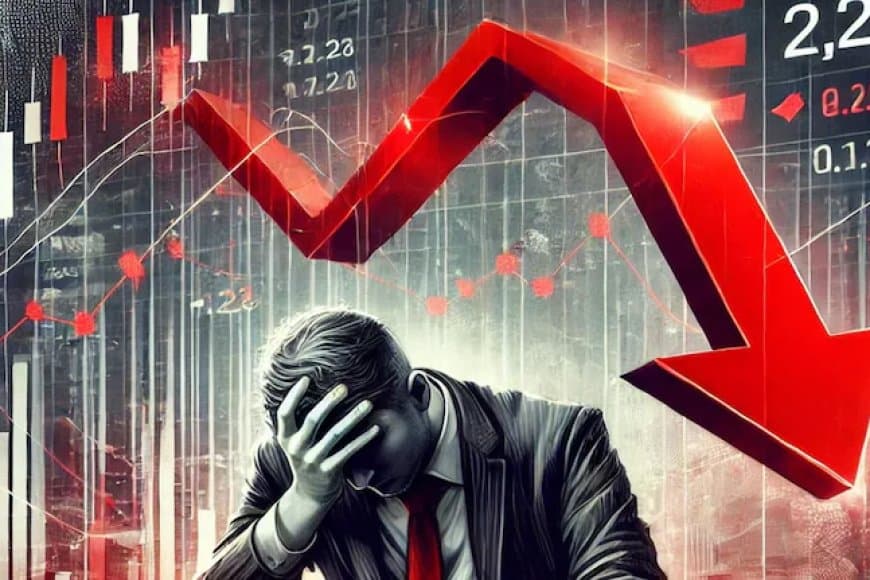 ट्रंप की धमकी से बिखरा बाजार... सेंसेक्स टूटा और निफ्टी में भी गिरावट