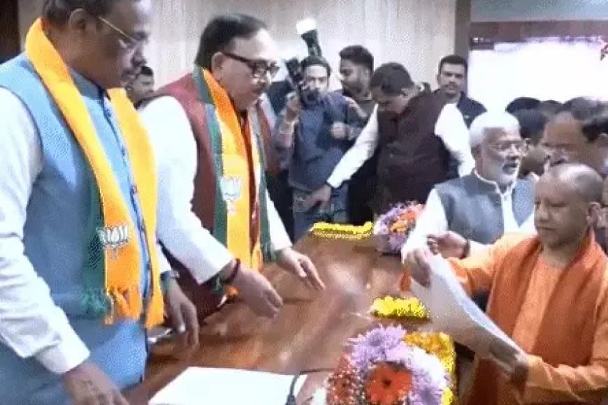 पंकज चौधरी यूपी भाजपा के नए अध्यक्ष: निर्विरोध चुने जाने से कुर्मी वोट बैंक पर दांव