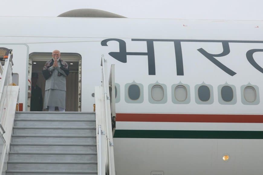 पहली बार पीएम जाएंगे इथियोपिया... मोदी तीन देशों की यात्रा पर रवाना