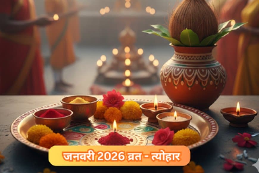 January Vrat Tyohar 2026: जनवरी में माघ माह के व्रत-त्योहार, मकर संक्रांति से बसंत पंचमी तक पूरी सूची