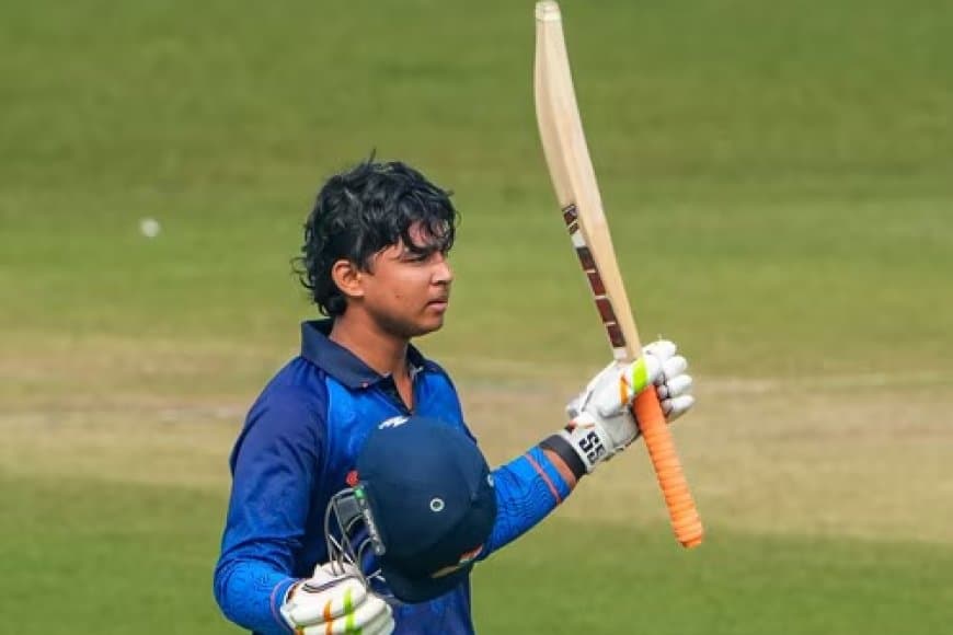वैभव का एक और कमाल... रांची में 84 गेंदों में 190 रन, 15 छक्के, 16 चौके 