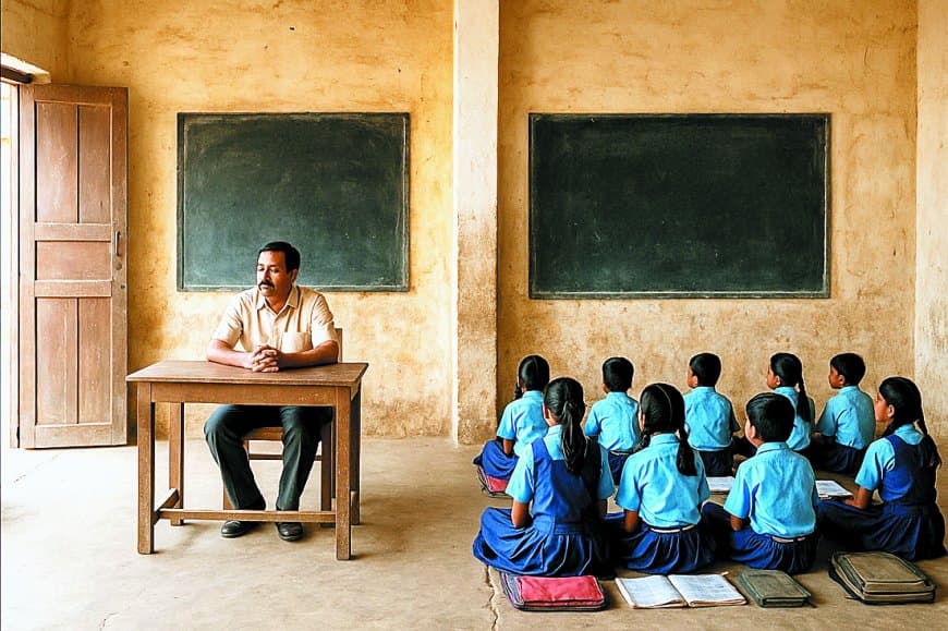 सतना के 317 स्कूल शिक्षक संकट से जूझ रहे: 40 विद्यालय पूरी तरह शिक्षक विहीन, सैकड़ों में एकल शिक्षक—कक्षाएं खाली, कुर्सियां सूनी और बच्चों का भविष्य अधर में