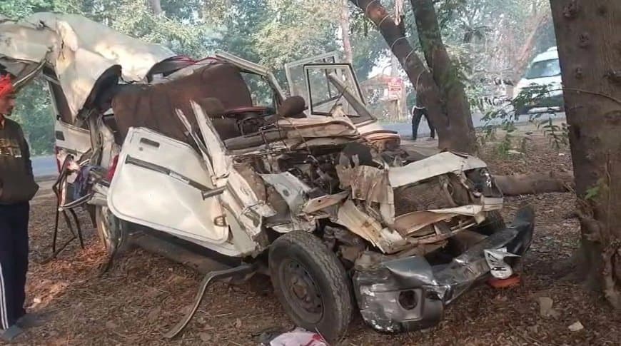 मध्यप्रदेश... मऊगंज से अयोध्या दर्शन के लिए जा रहे तीन लोगों की मौत