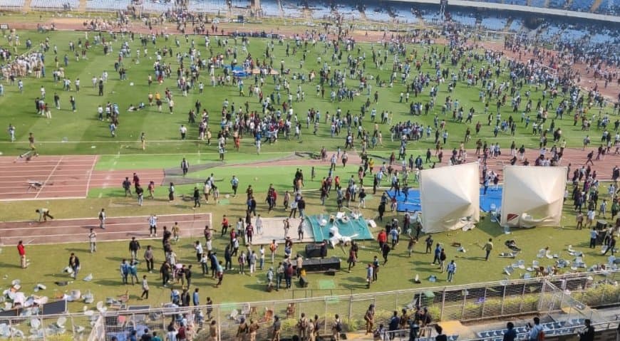 फुटबॉलर लियोनेल मेसी के जीओएटी टूर का कोलकाता दौरा अव्यवस्था की भेंट चढ़ गया।