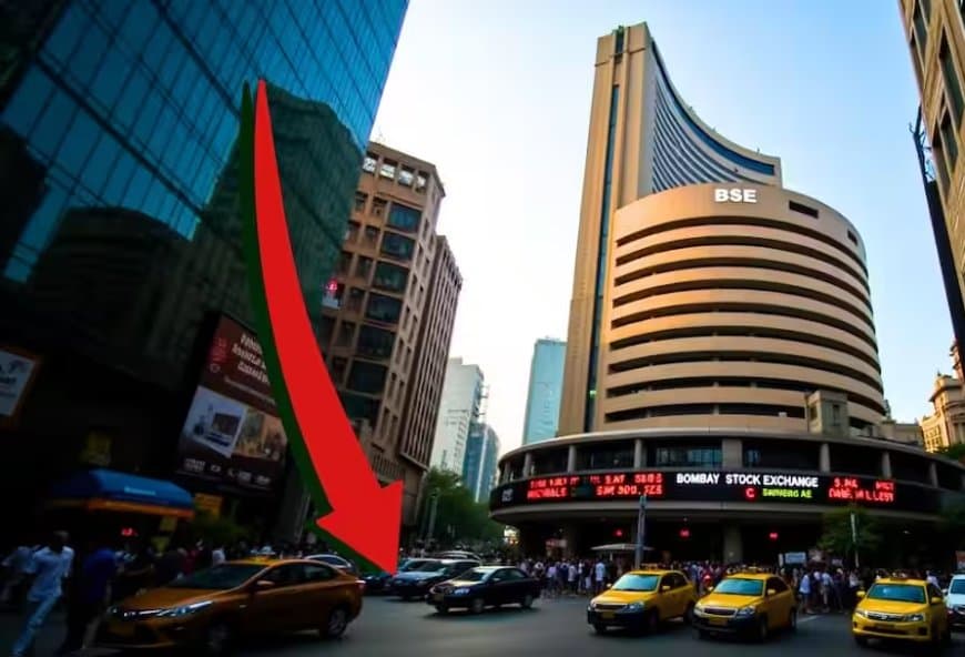 भरतीय बाजार ने भरी उड़ान फिर लाल निशान पर लौटे सेंसेक्स-निफ्टी
