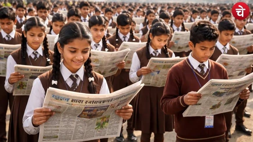 उत्तर प्रदेश सरकार ने  सभी स्कूलों में अब अखबार पढ़ना किया अनिवार्य