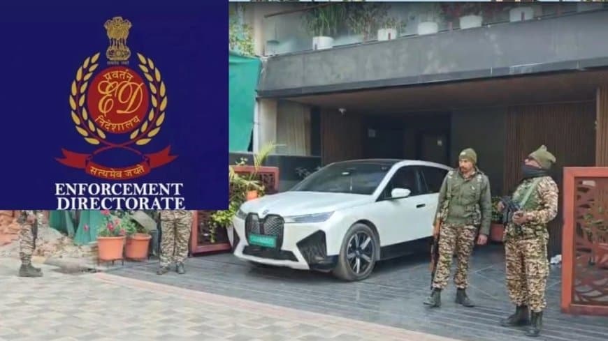 छत्तीसगढ़...भारतमाला प्रोजेक्ट में घोटाला... ईडी का नौ ठिकानों पर छापा