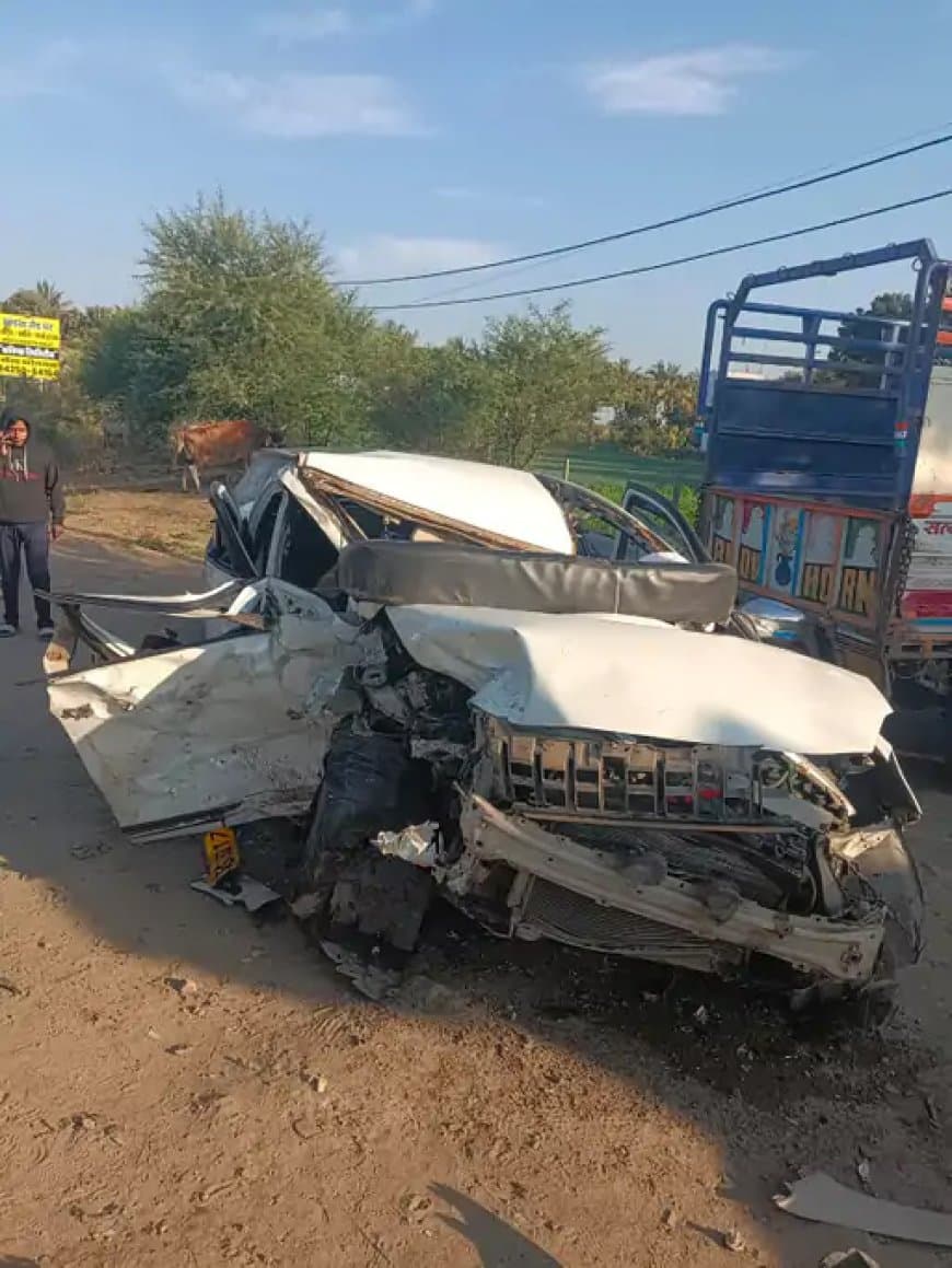 सोमवार सुबह बड़ा हादसा हो गया।