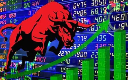 2026 शुभ... दमक रहा बाजार... सेंसेक्स और निफ्टी दोनों में उछाल