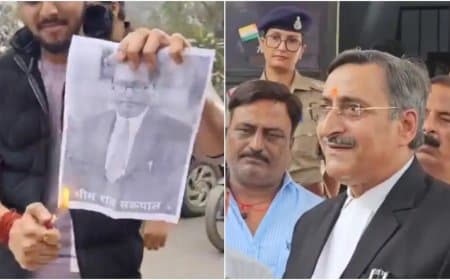 मध्यप्रदेश.. अंबेडकर का पोस्टर जलाने वाले वकील को मिली जमानत