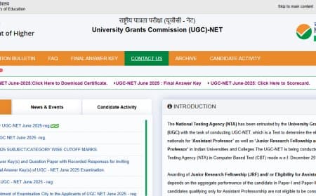UGC NET Answer Key 2025-26: यूजीसी नेट दिसंबर परीक्षा की उत्तर कुंजी जल्द, जानें डाउनलोड प्रक्रिया और मार्किंग स्कीम