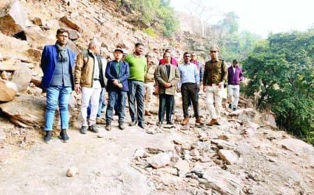 साढ़े 6 करोड़ की लागत से अजयपाल किले तक बनेगी नई सीसी सड़क