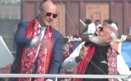 अहमदाबाद में पीएम मोदी और जर्मन चांसलर फ्रेडरिक मर्ज: पतंगों के संग कूटनीति की नई उड़ान