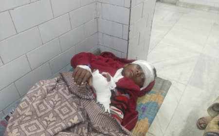 रीवा सड़क हादसा: मैजिक और बाइक की जोरदार भिड़ंत, पिता और 5 वर्षीय मासूम बेटी की मौत, तीन घायल