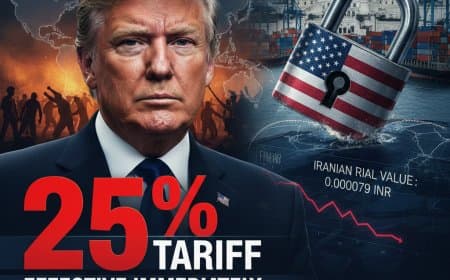 ट्रम्प का नया प्रहार: ईरान से व्यापार करने वाले देशों पर लगेगा 25% टैरिफ, भारत की बढ़ेगी मुश्किलें