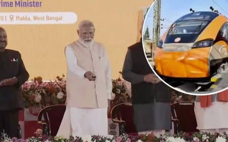 पीएम मोदी: 'वंदे भारत स्लीपर' की सौगात और घुसपैठ के मुद्दे पर टीएमसी को घेरा