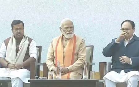 पीएम  मोदी बोले- मैं कार्यकर्ता...नितिन नबीन भाजपा के बॉस