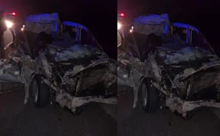  दिल्ली-मुंबई एक्सप्रेसवे: ट्रक ने चार किमी तक घसीटा... चार की मौत