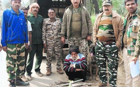 फ्लिपकार्ट से खरीदी झटका मशीन से खेत में नीलगाय की मौत किसान गिरफ्तार