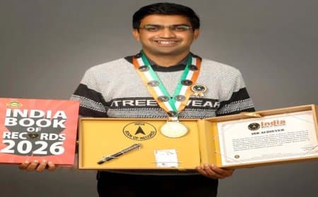मध्यप्रदेश: छह नौकर पाने वाले अनुराग का नाम इंडिया बुक आफ रिकॉर्ड में दर्ज 