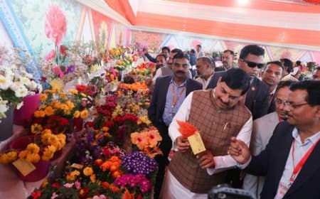 मध्यप्रदेश के फूलों की सुगंध लंदन-पेरिस तक, CM मोहन यादव ने किया पुष्प महोत्सव का शुभारंभ