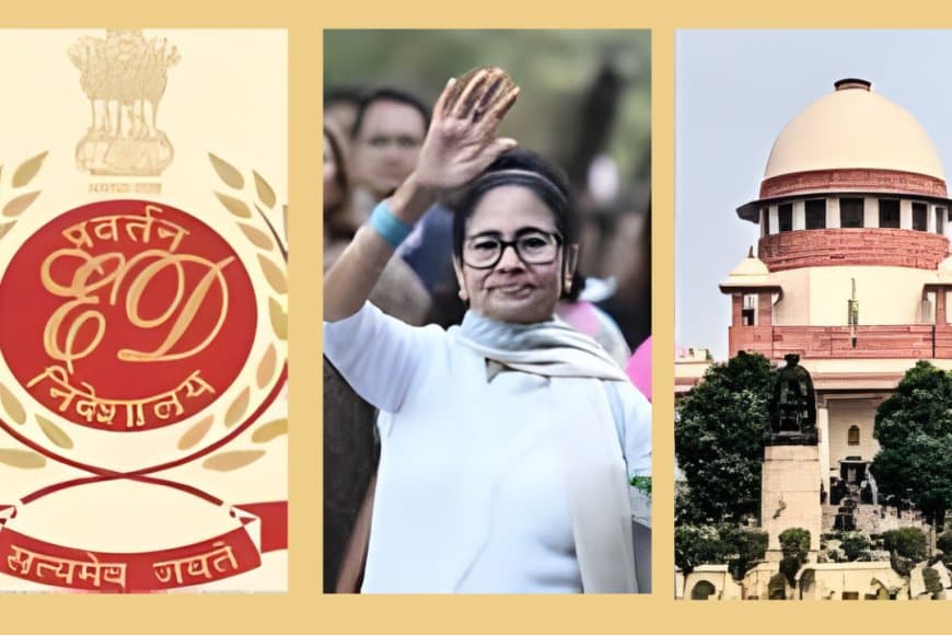 I-PAC Case: ममता सरकार पहुंची सुप्रीम कोर्ट, ED की छापेमारी पर कानूनी टकराव तेज
