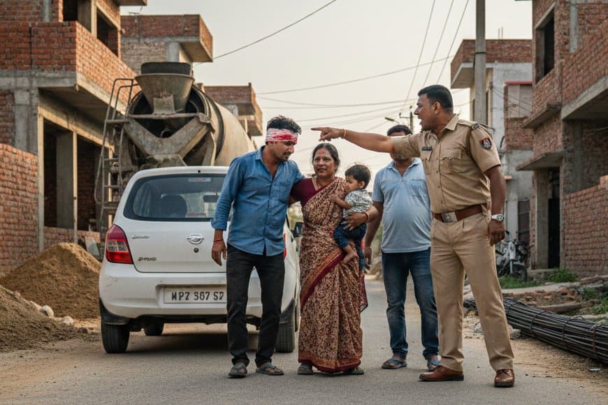 रीवा: कार निकालने के विवाद में बैंककर्मी दंपती पर जानलेवा हमला, विश्वविद्यालय में पदस्थ प्रधान आरक्षक पर गंभीर आरोप