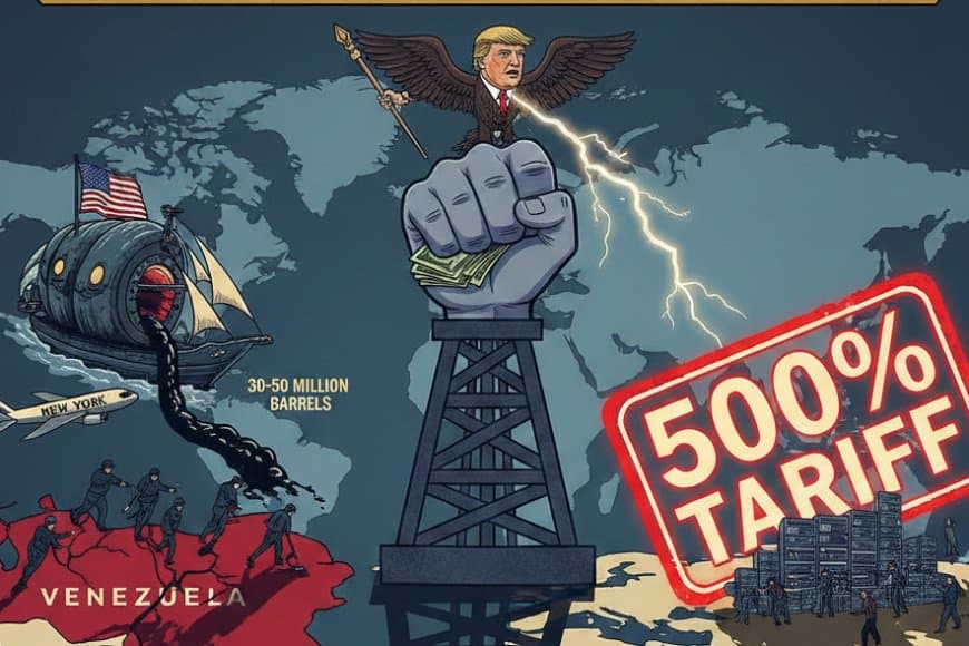 तेल, शुल्क और सत्ता की राजनीति: वेनेजुएला से भारत तक अमेरिकी दबाव की नई वैश्विक रणनीति 