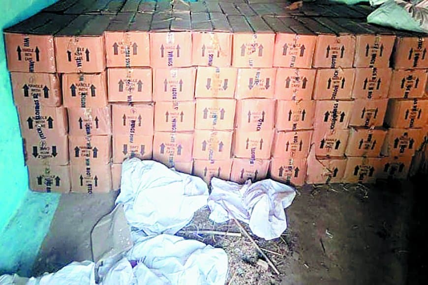 महिला के घर को बनाया डंपिंग यार्ड, तलाशी में मिली 28 लाख की नशीली दवा