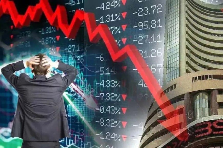 बाजार में गिरावट: सेंसेक्स 0.05 और निफ्टी 0.02 फीसदी तक लुढ़का 