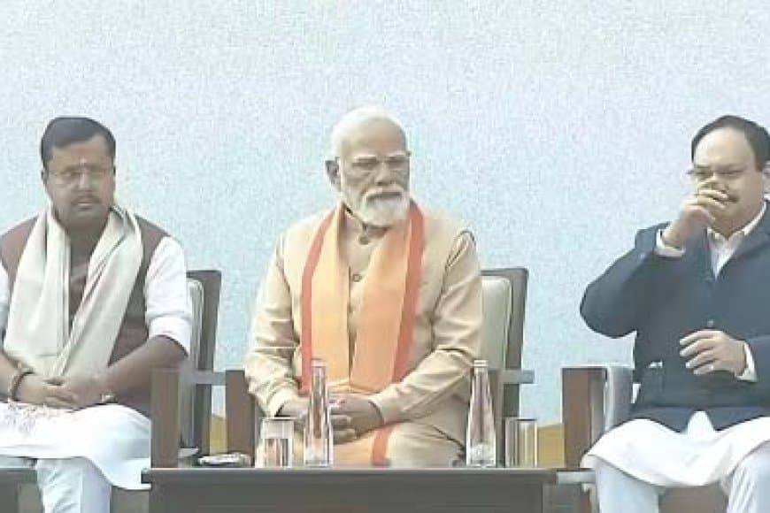 पीएम  मोदी बोले- मैं कार्यकर्ता...नितिन नबीन भाजपा के बॉस