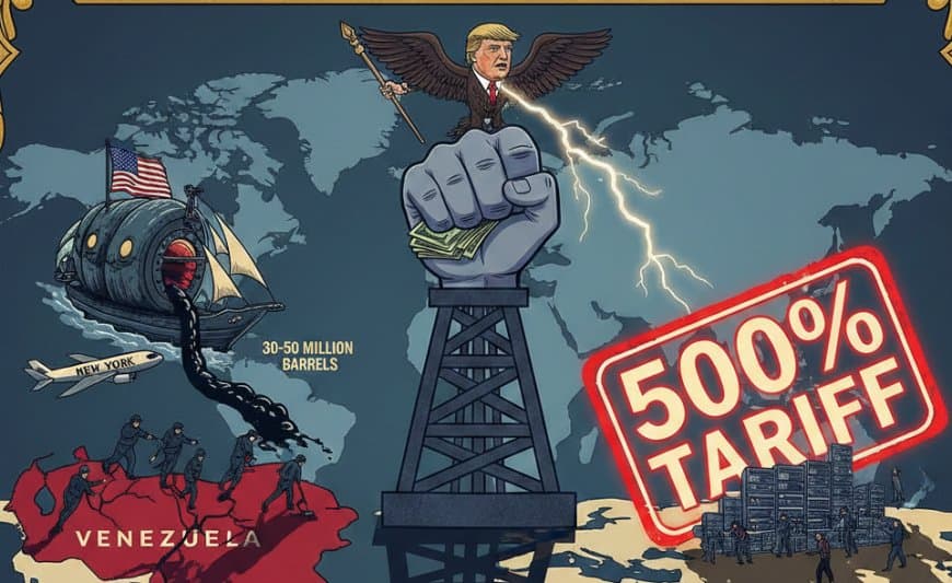 तेल, शुल्क और सत्ता की राजनीति: वेनेजुएला से भारत तक अमेरिकी दबाव की नई वैश्विक रणनीति 