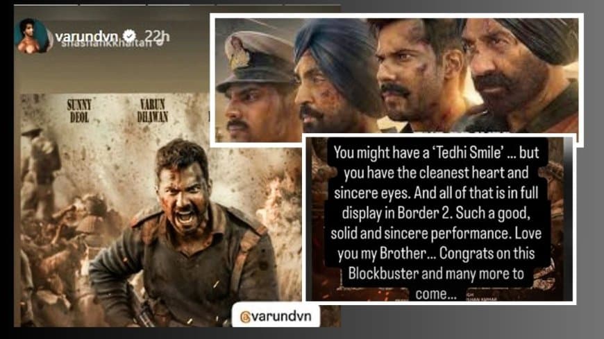 Border 2 Box Office: 'बॉर्डर 2' की दहाड़, 5 दिनों में 200 करोड़ पार; ट्रोलर्स को वरुण धवन का करारा जवाब