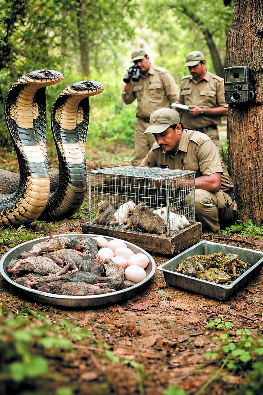 कब आएंगे किंग कोबरा कपल पर अभी से भोजन के इंतजाम