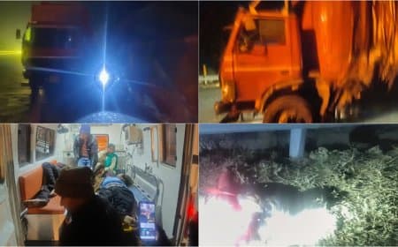 उत्तर प्रदेश: कंटेनर ने 15 को कुचला, छह लोगों की मौत... कई गंभीर