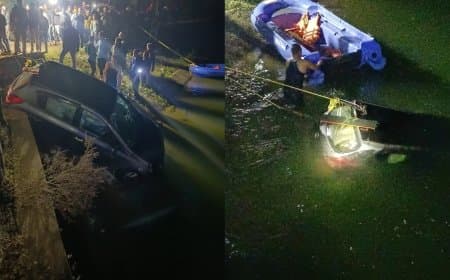 मध्यप्रदेश: आधी रात रेलिंग तोड़कर नहर में गिरी कार... तीन लोगों की मौत
