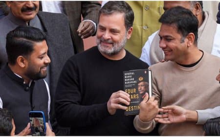 कांग्रेस का राहुल-काल! पब्लिकेशन बोला- नरवणे की किताब नहीं छपी