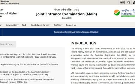 JEE Main Result 2026 Live Updates: आज जारी होगा जेईई मेन सेशन 1 रिजल्ट, देखें मार्क्स Vs पर्सेंटाइल