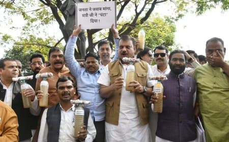 मध्यप्रदेश विधानसभा: 35 मौतों के जिम्मेदार मंत्रियों का लिया जाए इस्तीफा