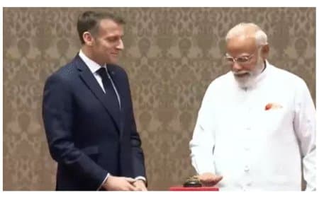 PM मोदी और राष्ट्रपति मैक्रों की मुलाकात: भारत में बनेंगे माउंट एवरेस्ट तक उड़ने वाले हेलिकॉप्टर | टाटा-एयरबस डील