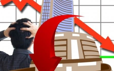 लाल निशान पर खुला शेयर बाजार... सेंसेक्स और निफ्टी दोनों धड़ाम